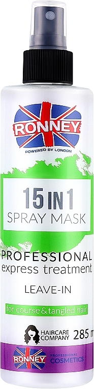 Спрей для всех типов волос - Ronney Professional 15in1 Spray Mask Professional Express Treatment Leave-In — фото N1