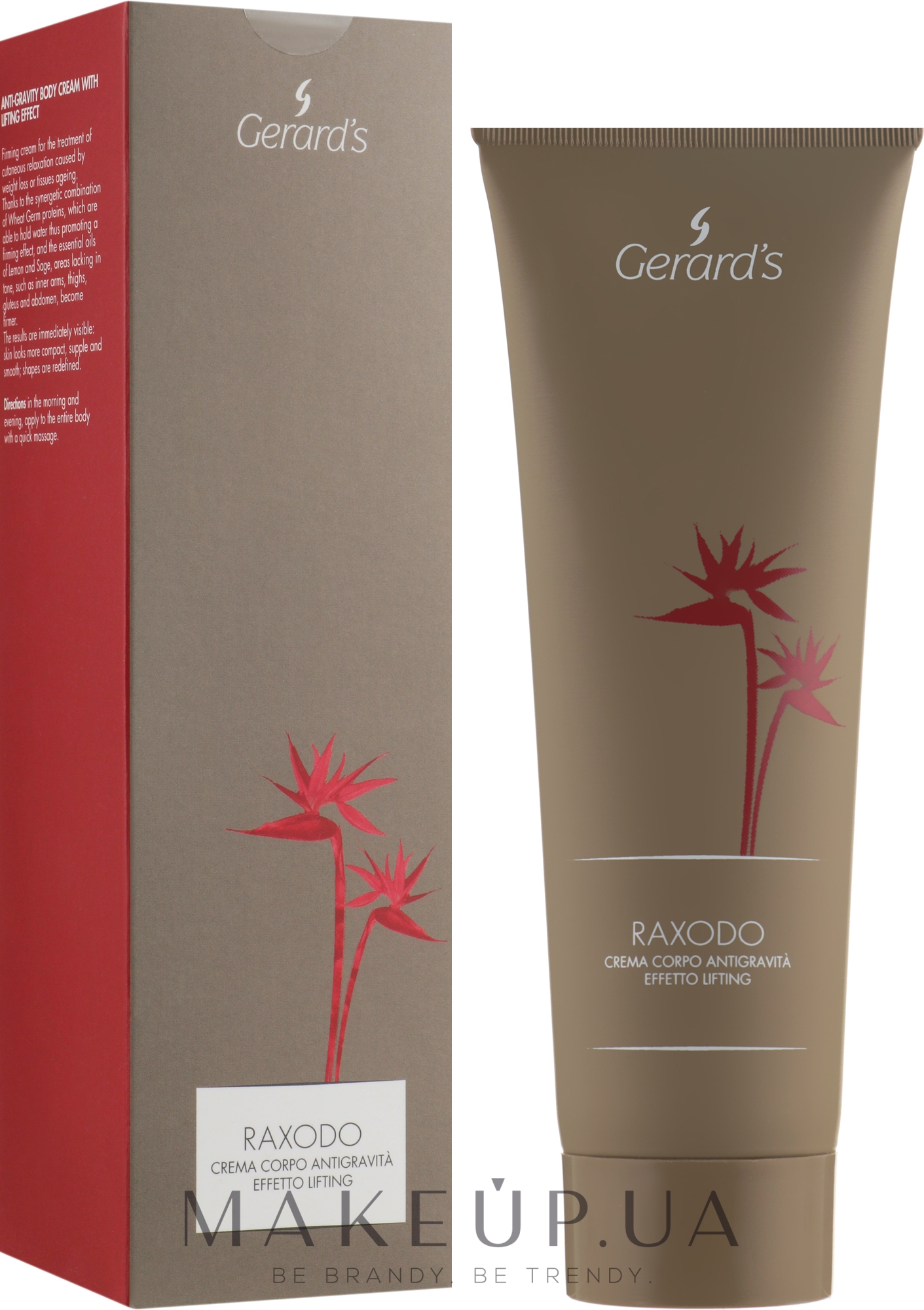 Зміцнювальний крем для тіла - Gerard's Cosmetics Beauty Shaping Raxodo — фото 250ml