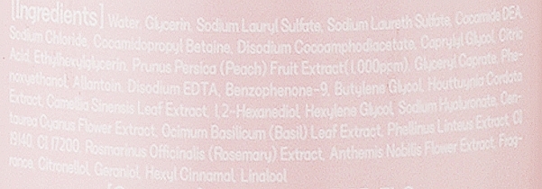 Гель для душа с экстрактом персика - Food a Holic Essential Body Cleanser Peach — фото N3
