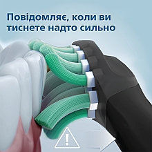 Электрическая звуковая зубная щетка, черная - Philips Sonicare ProtectiveClean 4300 HX6800/44 — фото N7