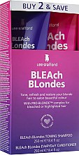 Духи, Парфюмерия, косметика Набор - Lee Stafford Bleach Blonde (shm/250ml + cond/250ml)