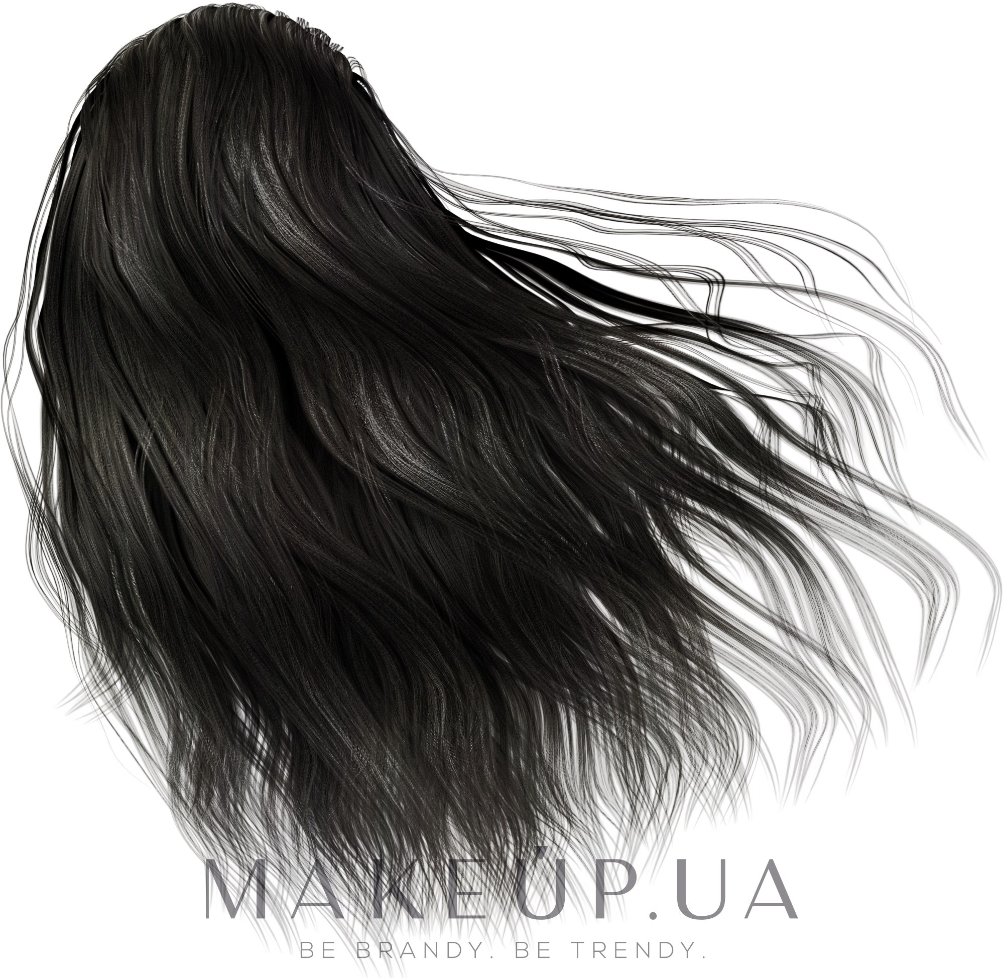 Крем-краска для волос без аммиака - Barex Italiana Olioseta 1:1.5 — фото 1.0 - Чёрный