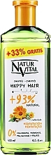 Парфумерія, косметика Зволожувальний шампунь для волосся - Natur Vital Happy Hair Moisturising Shampoo