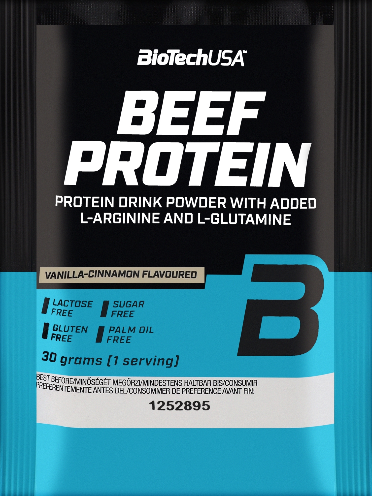 Протеин говяжий "Ваниль-корица" - BioTechUSA Beef Protein Vanilla Cinnamon Drink Powder — фото 30g