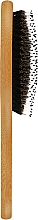 Щітка для волосся CS345 дерев'яна ручка, щетина чорна - Cosmo Shop — фото N3