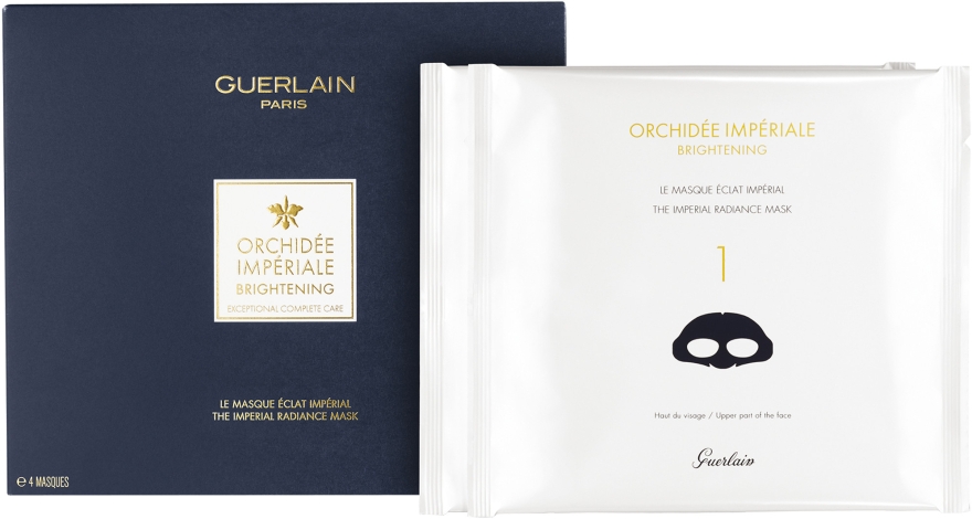 Тканинна маска для обличчя - Guerlain Orchidee Imperiale Radiance Mask — фото N1