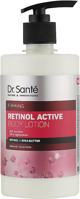 Лосьон для тела с ретинолом - Dr. Sante Retinol Active Firming Body Lotion