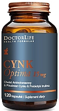 Парфумерія, косметика Дієтична добавка "Цинк Оптима", в капсулах - Doctor Life Cynk Optima 15mg