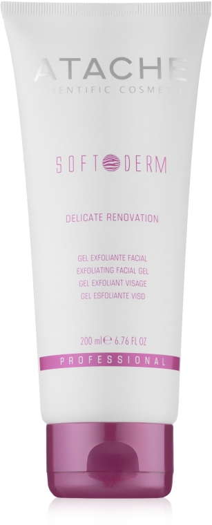 Гель-ексфоліант для м'якого і глибокого очищення - Atache Soft Derm Delicate Renovation Gel Exfoliant — фото N1