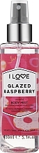Освежающий спрей для тела "Глазированная малина" - I Love Glazed Raspberry Body Mist — фото N1
