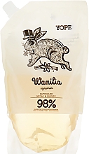Жидкое мыло "Корица и ваниль" - Yope Vanilla Natural Liquid Soap (дойпак) — фото N1