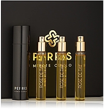 Духи, Парфюмерия, косметика Perris Monte Carlo Rose de Taif - Набор (perfume/4x7,5ml + perfume case)