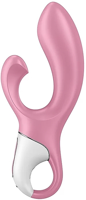 Вібратор-кролик - Satisfyer Air Pump Bunny 2 Light Red — фото N1