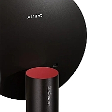 Косметичне дзеркало з підсвічуванням, чорне - Amiro LED Mirror Black — фото N5