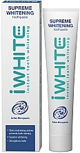 Духи, Парфюмерия, косметика Отбеливающая зубная паста - iWhite Instant Teeth Whitening Supreme Whitening Toothpaste