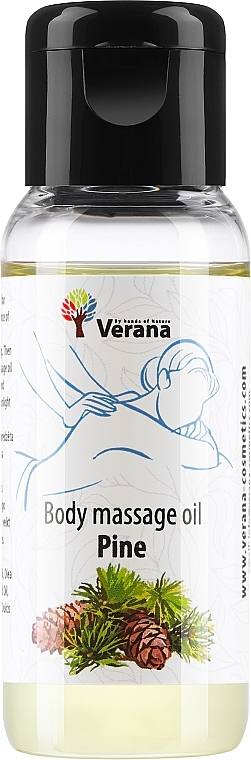 Массажное масло для тела "Pine" - Verana Body Massage Oil — фото N1