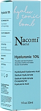 Духи, Парфюмерия, косметика Сыворотка для лица с гиалуроновой кислотой 10% - Nacomi Next Level Hyaluronic 10%