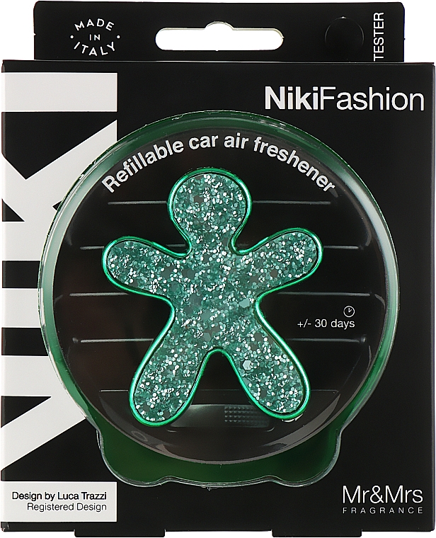 Ароматизатор для авто - Mr&Mrs Niki Fashion Glitter Sea Water Pine & Eucalyptus — фото N1