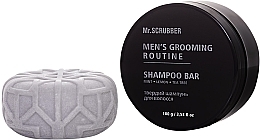 Твердый шампунь для волос - Mr.Scrubber Men’s Grooming Routine Shampoo Bar — фото N3