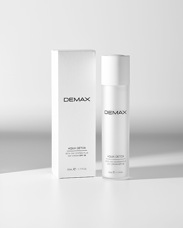Дневной крем «Аква детокс» - Demax Aqua Detox Cream SPF 20 — фото N2