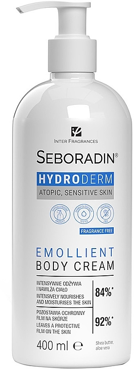 Крем для тіла - Seboradin Hydroderm Emollient Body Cream — фото N1