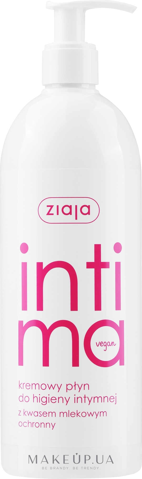 Крем-гель для интимной гигиены с молочной кислотой - Ziaja Intima  — фото 500ml