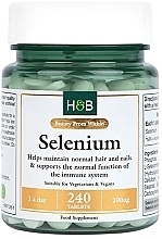 Пищевая добавка «Селен», 200 мг, 240 шт. - Holland & Barrett Selenium 200mg — фото N1