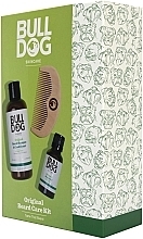 Набір - Bulldog Skincare Original Beard Care Kit (bearg/shmp/200ml + bearg/oil/30ml + comb) — фото N2