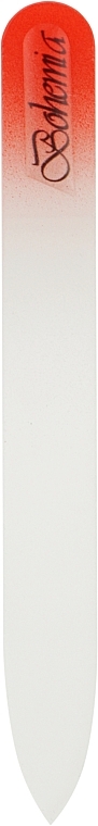 Пилочка хрустальная в чехле из кожи 99-1052, красная , 105мм - SPL — фото N1