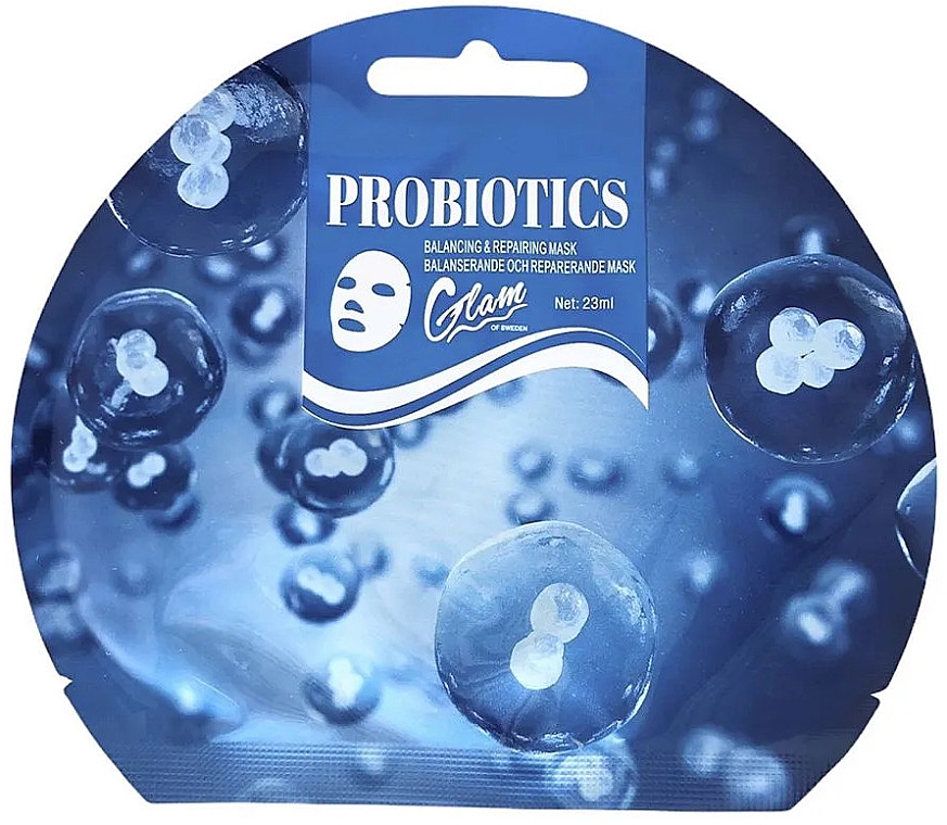 Маска для лица с пробиотиками - Glam Of Sweden Probiotics Balancing & Repairing Mask — фото N1
