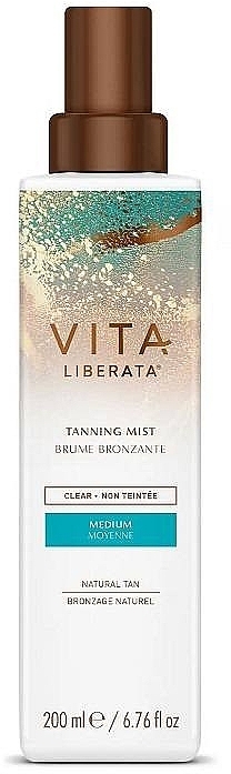 Спрей для автозасмаги - Vita Liberata Clear Tanning Mist Medium — фото N1