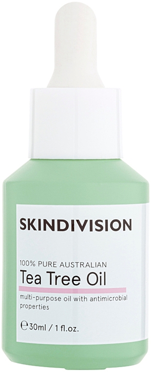 Масло чайного дерева - SkinDivision 100% Pure Tea Tree Oil — фото N1