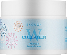 Парфумерія, косметика Освітлювальний крем для обличчя з колагеном - Enough W Collagen Whitening Premium Cream