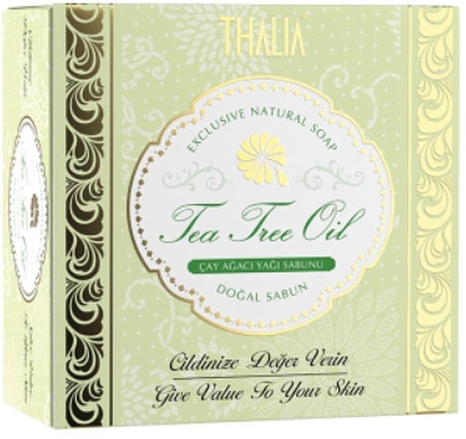 Натуральное мыло с маслом чайного дерева - Thalia  — фото N1