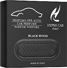 Hypno Casa Black Wood - Ароматизатор-клипса "Карбон" — фото N1