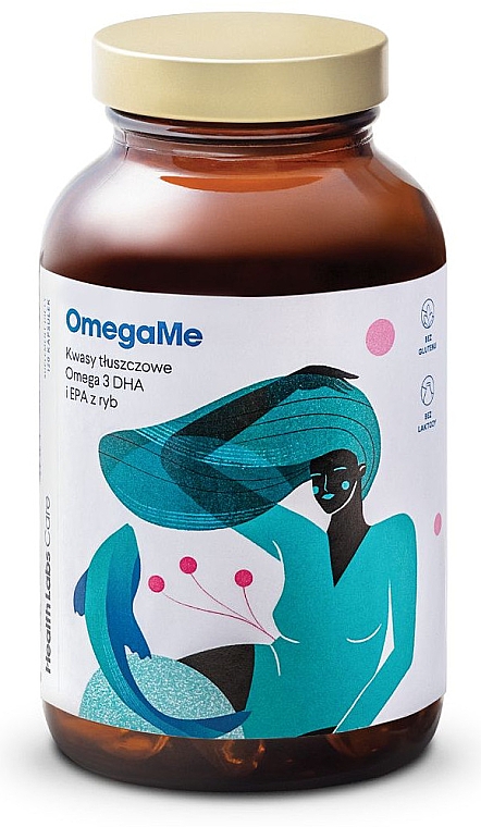 Диетическая добавка "Омега-3 жирные кислоты" - HealthLabs OmegaMe — фото N1