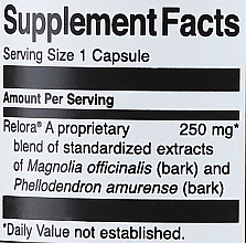 Харчова добавка для керування вагою 250 мг, 90 шт. - Swanson Relora — фото N3