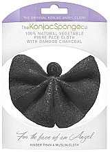 Духи, Парфюмерия, косметика Спонж - The Konjac Sponge Company Angel Cloth with Bamboo Charcoal