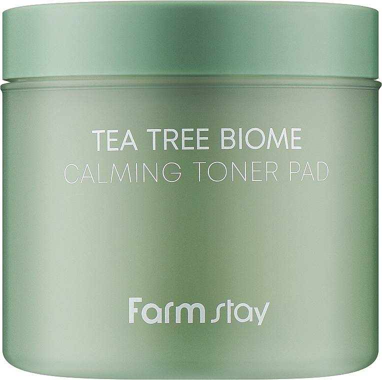 Тонер-диски для обличчя - FarmStay Tea Tree Biome Calming Toner Pad — фото N1