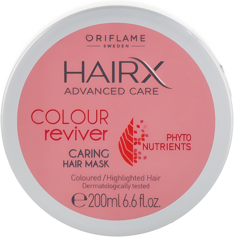 Заспокійлива маска для фарбованого волосся - Oriflame HairX Colour Reviver Hair Mask — фото N1