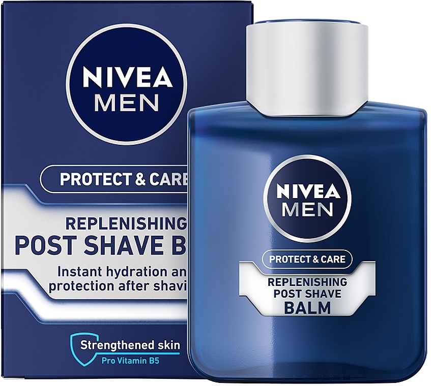 УЦІНКА Зволожувальний бальзам після гоління "Захист та догляд" - NIVEA MEN * — фото N1