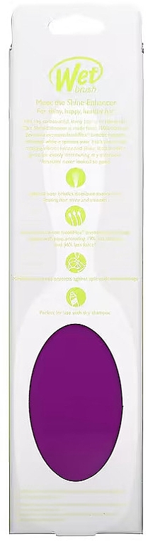 Расческа для волос - Wet Brush Shine Enhancer Care Purple — фото N5