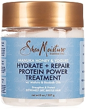 Парфумерія, косметика Маска для волосся - Shea Moisture Manuka Honey + Yogurt Hydrate + Repair Protein Power Treatment