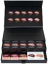 Парфумерія, косметика Набір для макіяжу губ - MakeUp Revolution Retro Luxe Lip Vault