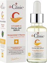 Осветляющая сыворотка для лица с витамином С - Dr. Clinic Vitamin C Facial Day Serum — фото N2