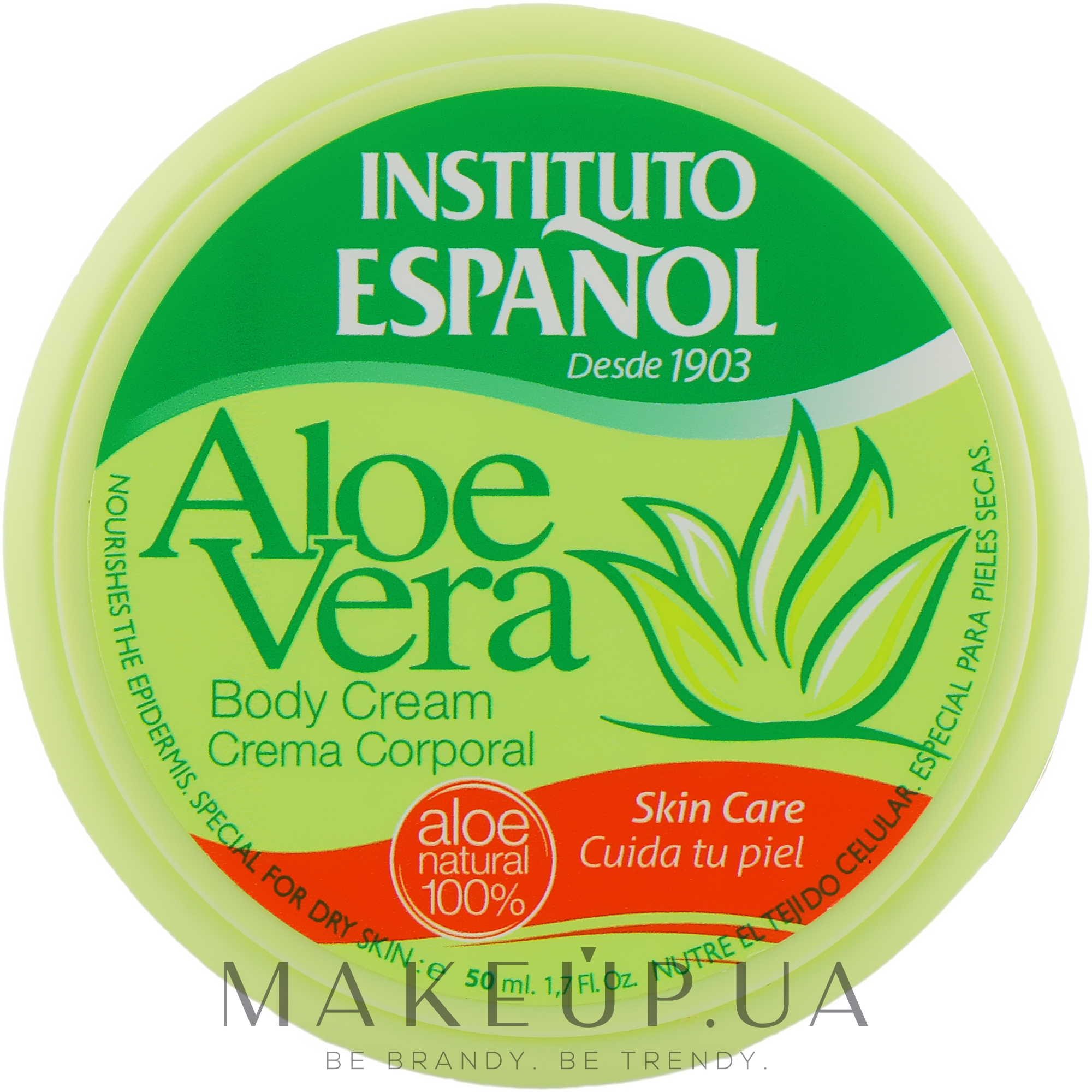Крем для тіла "Алое вера" - Instituto Espanol Aloe Vera Body Cream — фото 50ml