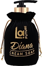 Парфюмированное крем-мыло - La Future Diana Cream Soap — фото N1