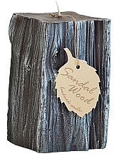 Духи, Парфюмерия, косметика Декоративная свеча, 10х10х14 см, дуб венге - Artman Sandalwood