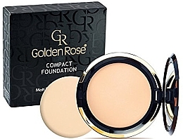 Парфумерія, косметика Тональний крем для обличчя - Golden Rose Compact Foundation