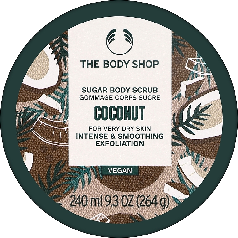 Скраб для тіла "Кокос" - The Body Shop Coconut Exfoliating Cream Body Scrub — фото N1